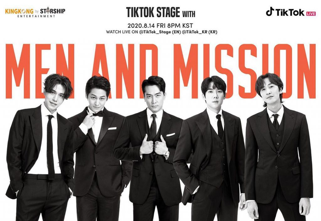 TikTok Stage with Men and Mission