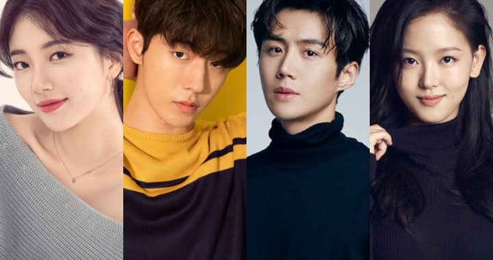 จีซู(Suzy), นัมจูฮยอก(Nam Joo Hyuk), คิมซอนโฮ(Kim Seon Ho) และคังฮานา(Kang Han Na) คอนเฟิร์มบทนำในละครเรื่องใหม่ทางช่อง tvN