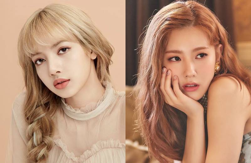 ลิซ่า(Lisa) วง BLACKPINK และมิยอน(Miyeon) วง (G)I-DLE