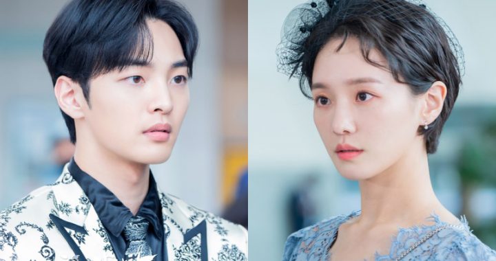 คิมแจมิน(Kim Min Jae) และพัคกยูยอง(Park Gyu Young) ไม่ละสายตาจากกันในละครเรื่อง “Dali & Cocky Prince”