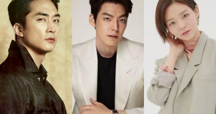 ซงซึงฮอน(Song Seung Heon) ร่วมกับคิมอูบิน(Kim Woo Bin) และอีซอม(Esom) ในการเจรจาสำหรับละครเรื่องใหม่