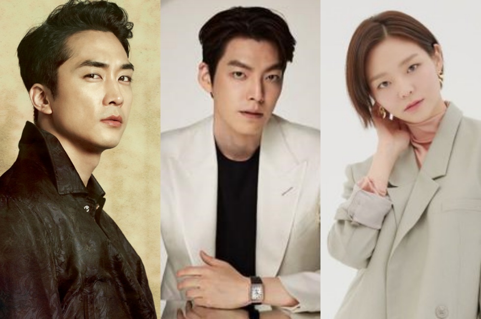 ซงซึงฮอน(Song Seung Heon) ร่วมกับคิมอูบิน(Kim Woo Bin) และอีซอม(Esom) ในการเจรจาสำหรับละครเรื่องใหม่