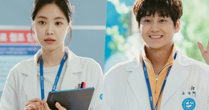 ซนนาอึน(Son Naeun) วง Apink กอดอกมองคิมบอม(Kim Bum) อย่างเย็นชาในละครเรื่องใหม่ “Ghost Doctor”
