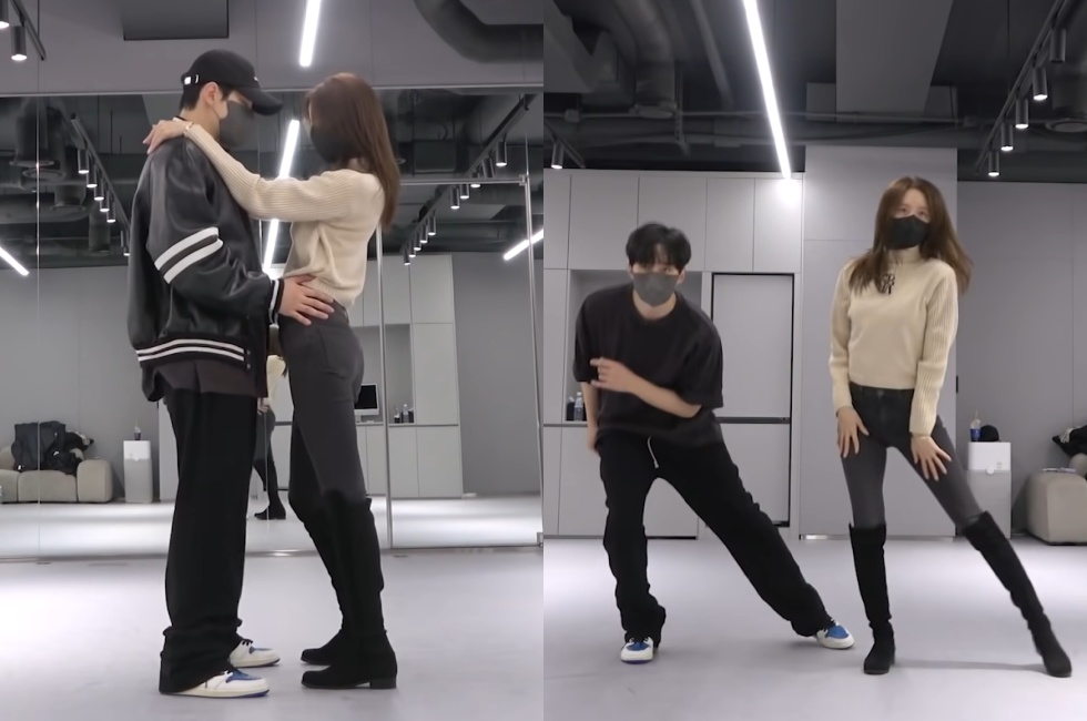 ยุนอา(YoonA) แชร์วิดีโอซ้อมสำหรับการแสดงในปี 2021 MBC Music Festival ร่วมกับอีจุนโฮ(Lee Junho)