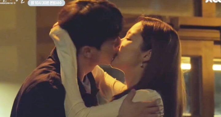 ซงคัง(Song Kang) และพัคมินยอง(Park Min Young) ซ้อมฉากจูบแรกใน “Forecasting Love And Weather”