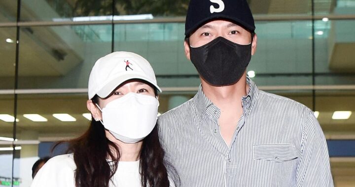 คู่รักบินจิน ซนเยจิน(Son Ye Jin) และฮยอนบิน(Hyun Bin) กลับถึงเกาหลีหลังจากการฮันนีมูน