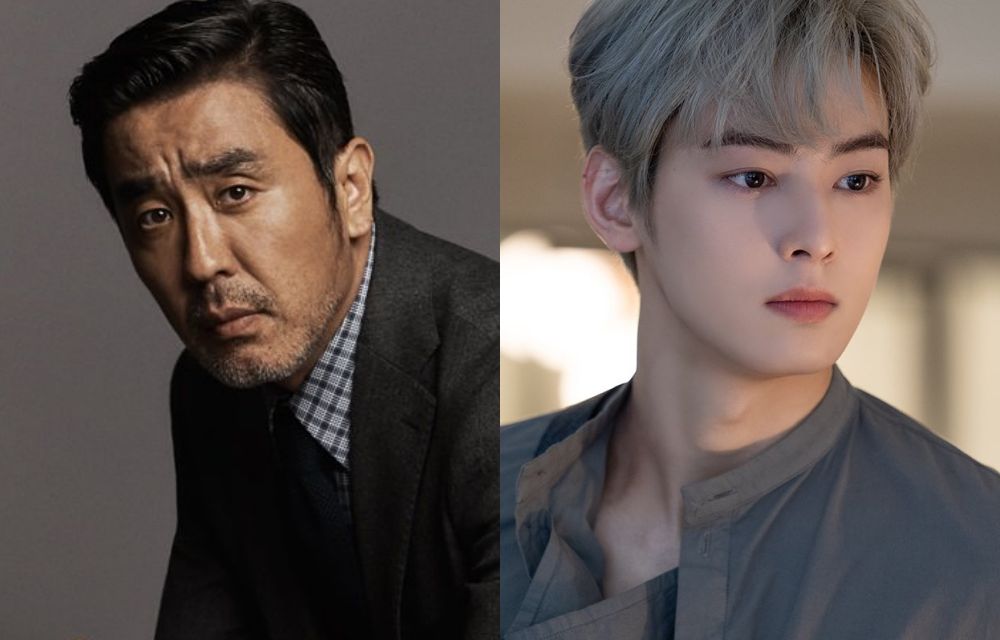 รยูซึงรยอง(Ryu Seung Ryong) ร่วมกับชาอึนอู(Cha Eun Woo) วง ASTRO ในการพิจารณาเรื่องละครเรื่องใหม่โดยผู้กำกับ “Extreme Job”