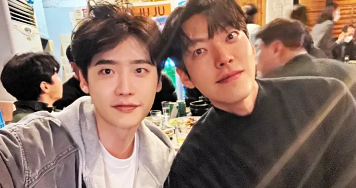 อีจงซอก(Lee Jong Suk) และคิมอูบิน(Kim Woo Bin) ทำให้หัวใจอบอุ่นด้วยการแชร์ภาพน่ารักๆ จากการพบกันล่าสุด