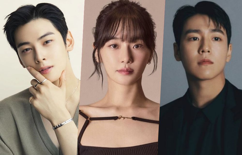 ชาอึนอู(Cha Eun Woo) วง ASTRO, พัคกยูยอง(Park Gyu Young) และอีฮยอนอู(Lee Hyun Woo)